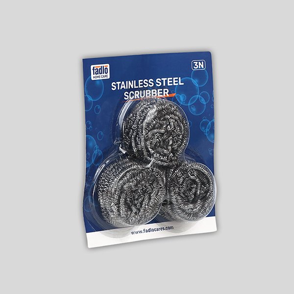 Fadlo Steel Scrubber 3 in 1 (15hm x 3 Nos)